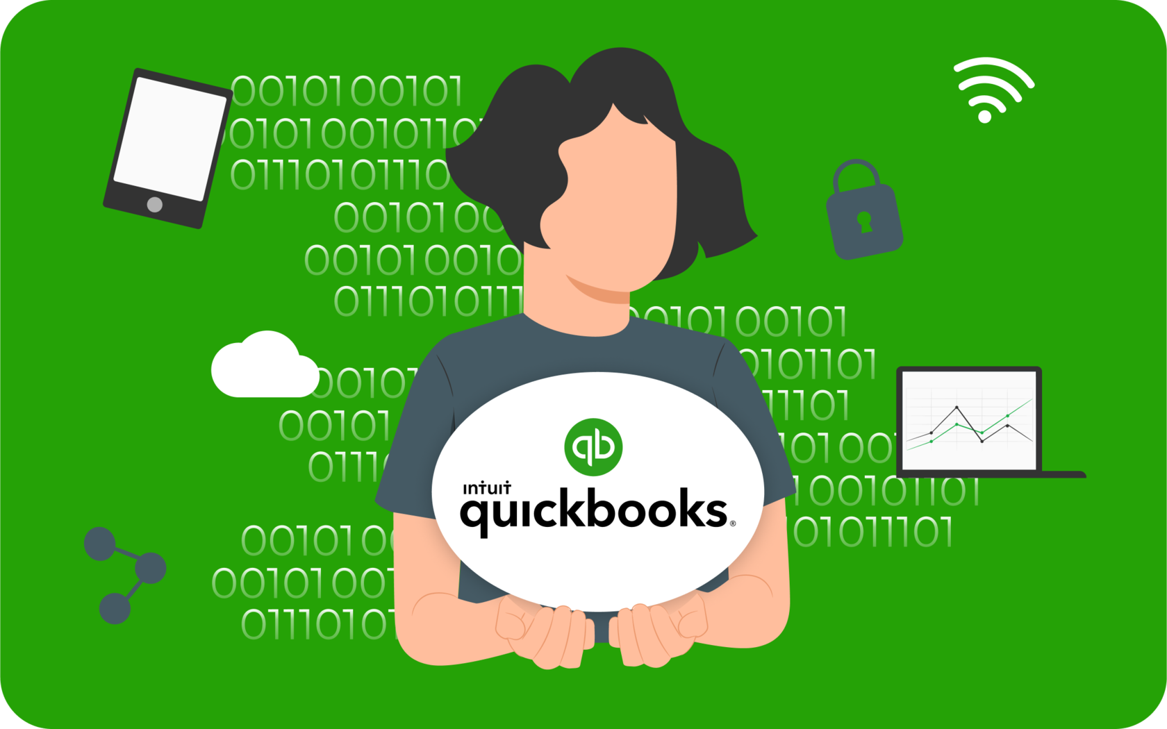 QuickBooks Dashboard interface